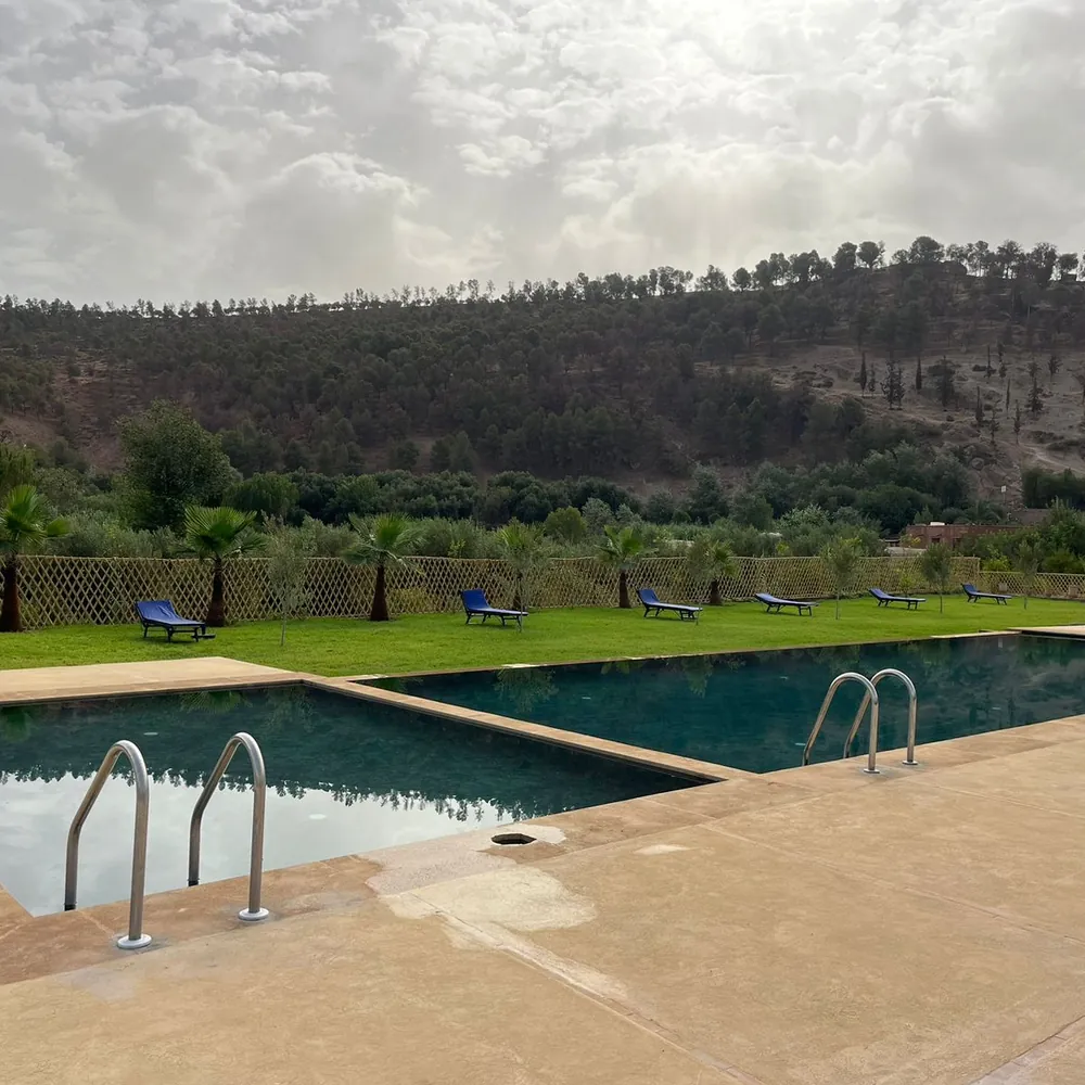 Outdoor swimming pool
